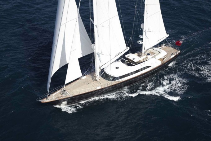 Perini Navi Sailing yacht Panthalassa -  Main